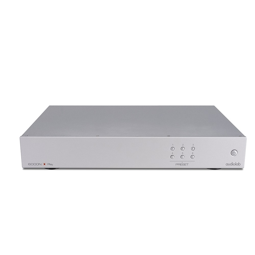 Đầu Phát Tích Hợp Âm Thanh AUDIOLAB 6000N PLAY - SILVER ( Anh Quốc ) HÀNG CHÍNH HÃNG NEW 100%