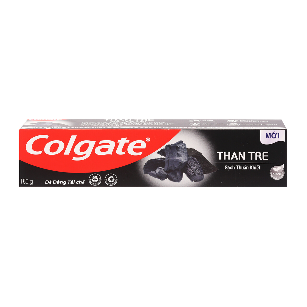 Kem Đánh Răng Colgate Thiên Nhiên Than Tre Bạc Hà 180G