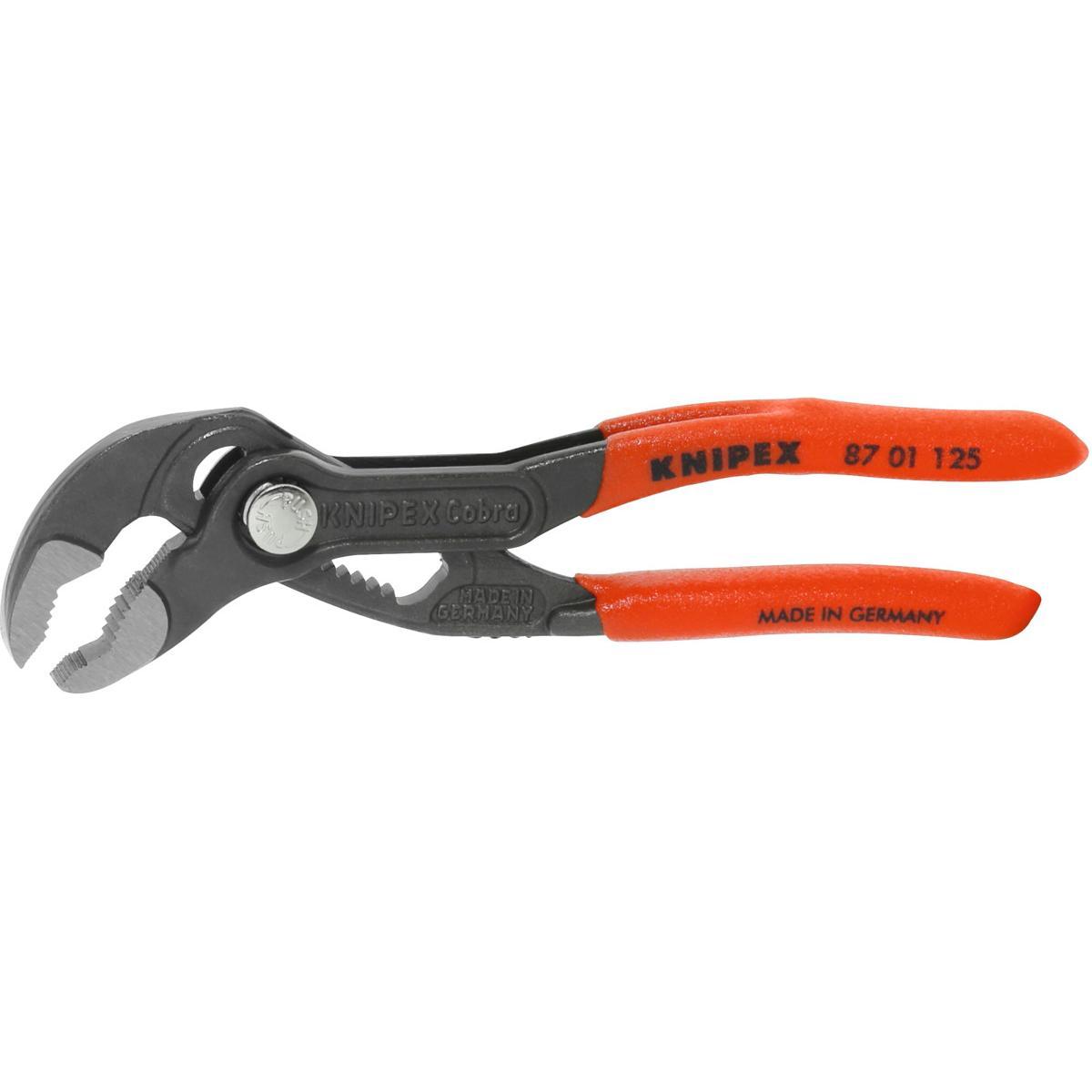 KỀM MỎ QUẠ COBRA KNIPEX 87 01 125 SIZE 125MM