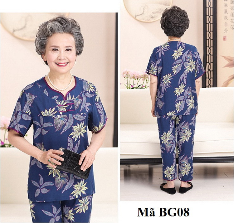 Bộ Đồ Cho Người Già - BG08  (Size