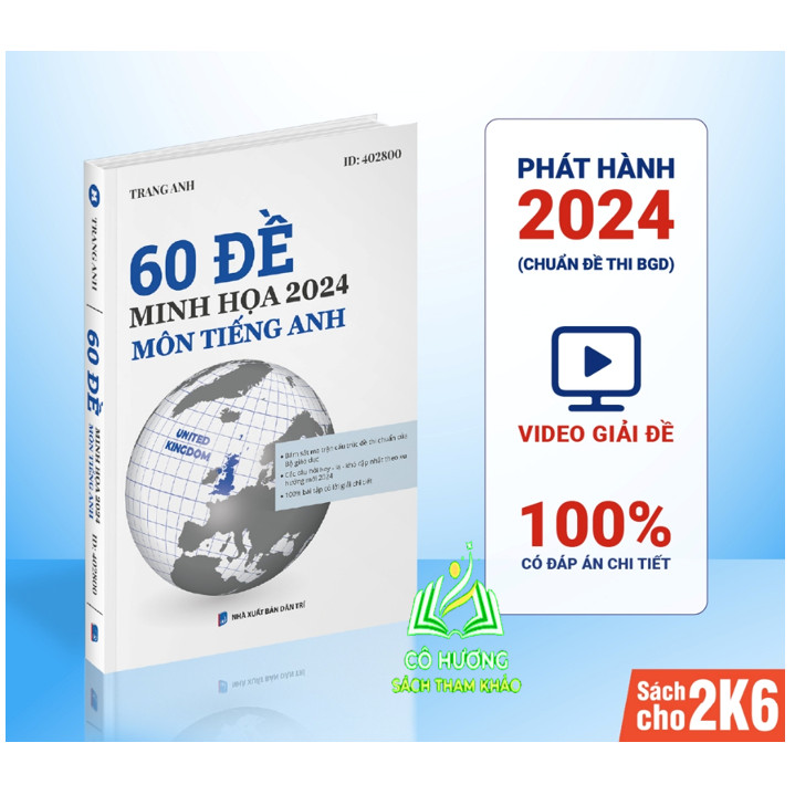 Sách - 50 đề minh họa 2024 Môn Vật Lý - ID