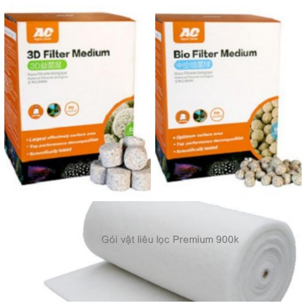 GÓI VẬT LIÊU LỌC PREMIUM DÀNH CHO LỌC NGOÀI BỂ CÁ
