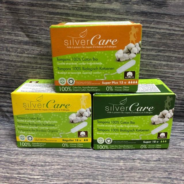 TAMPON HỮU CƠ SLIVER CARE - TÂY BAN NHA