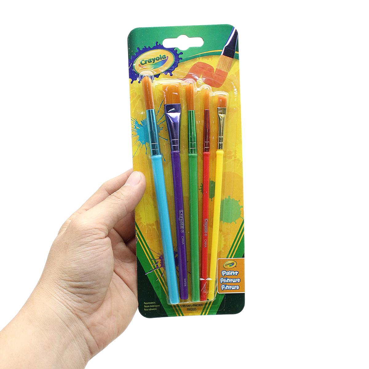 Vỉ 5 Cọ Vẽ - Crayola 535060