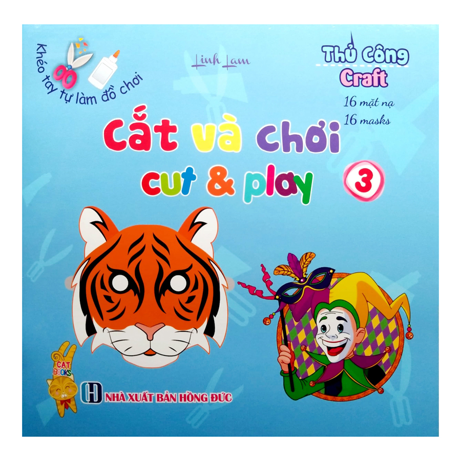 Combo Khéo Tay Tự Làm Đồ Chơi :Cắt Và Chơi