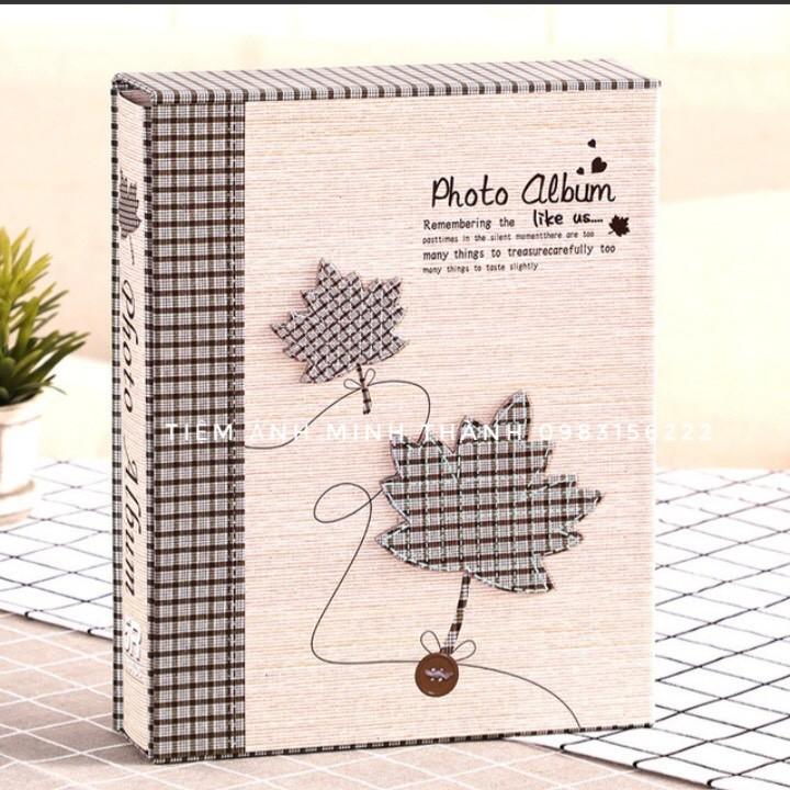 Album đựng 400 ảnh 7x10 (6x9) hoặc 200 ảnh 10x15 có hộp