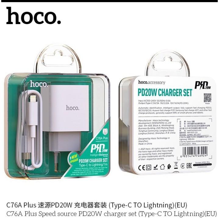 BỘ SẠC NHANH HOCO C76A PHàng Chính Hãng