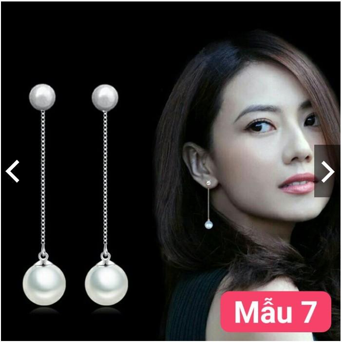 Bông tai thời trang Bông tai nữ dáng dài Trang sức Bé Heo