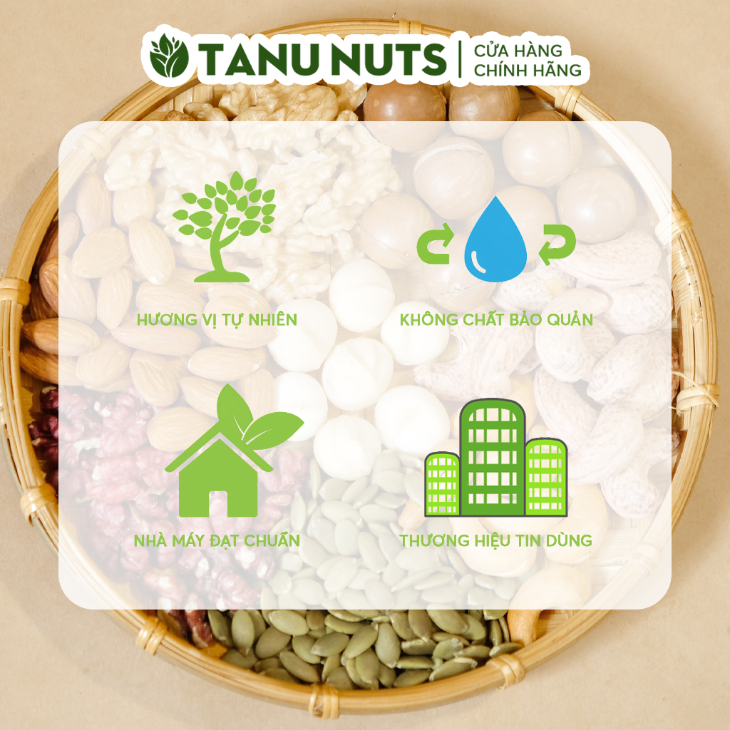 Mixed Nuts 5 hạt TANU NUTS