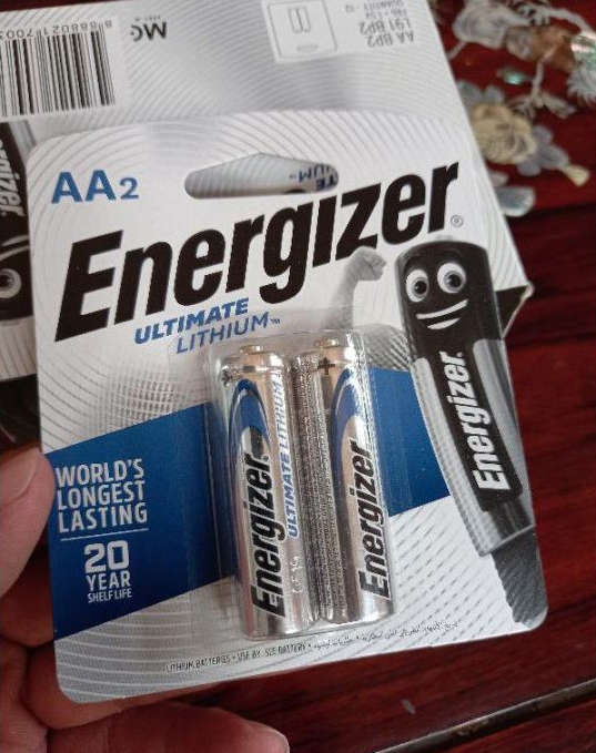Pin AA Energizer Ultimate Lithium L91 - Vỉ 2 viên