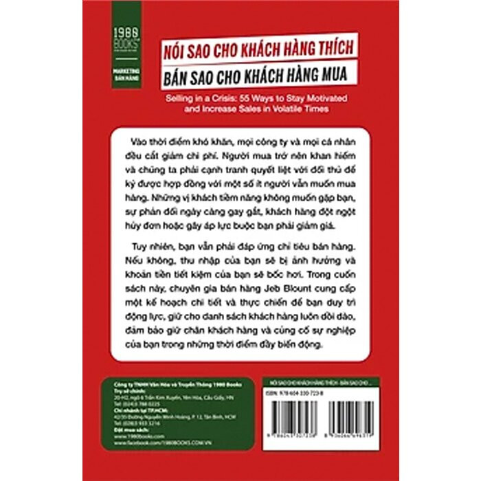 Nói Sao Cho Khách Hàng Thích - Bán Sao Cho Khách Hàng Mua - Jeb Blount - Trương Tuấn dịch -