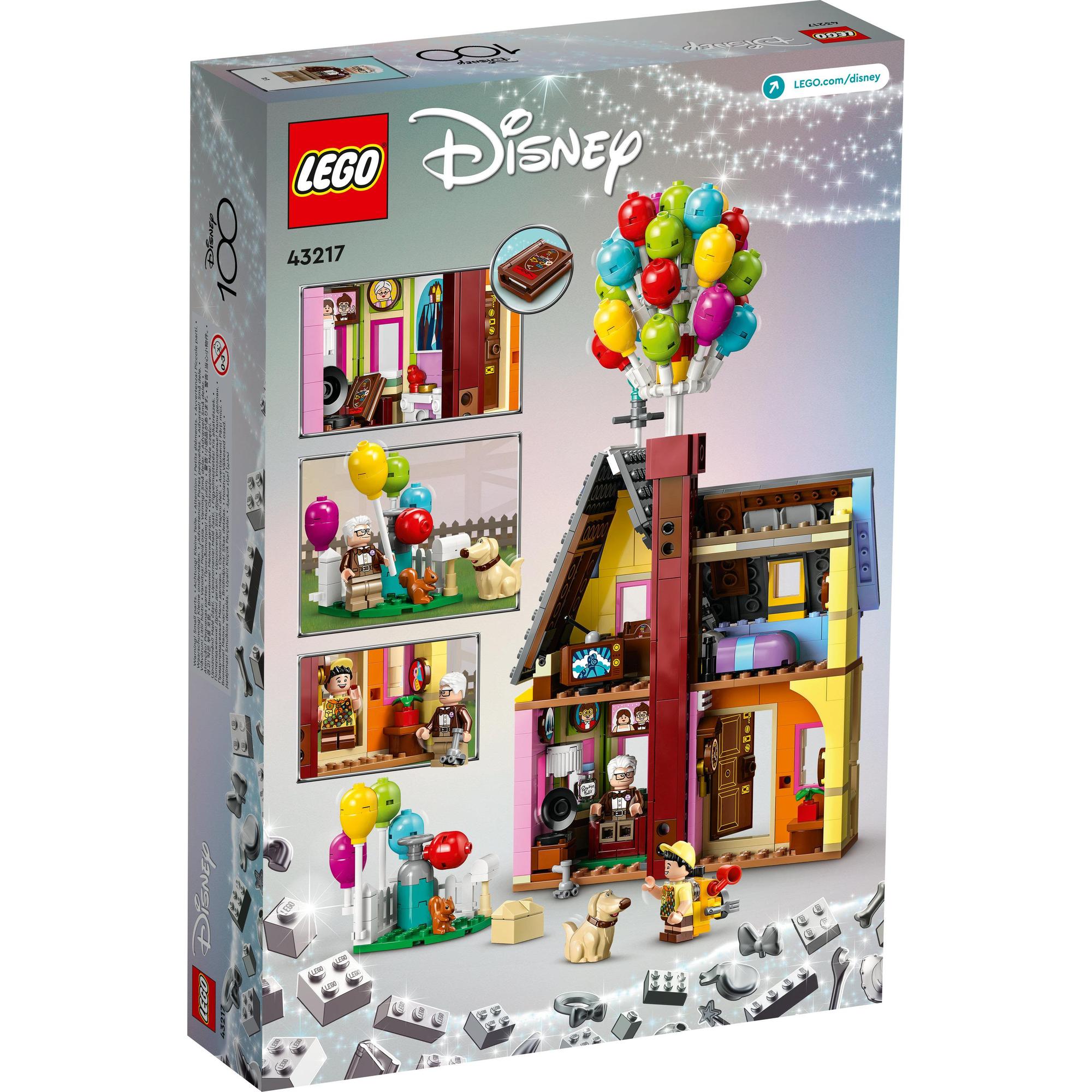 LEGO Disney Princess 43217 Ngôi Nhà Bóng Bay UP (598 chi tiết)