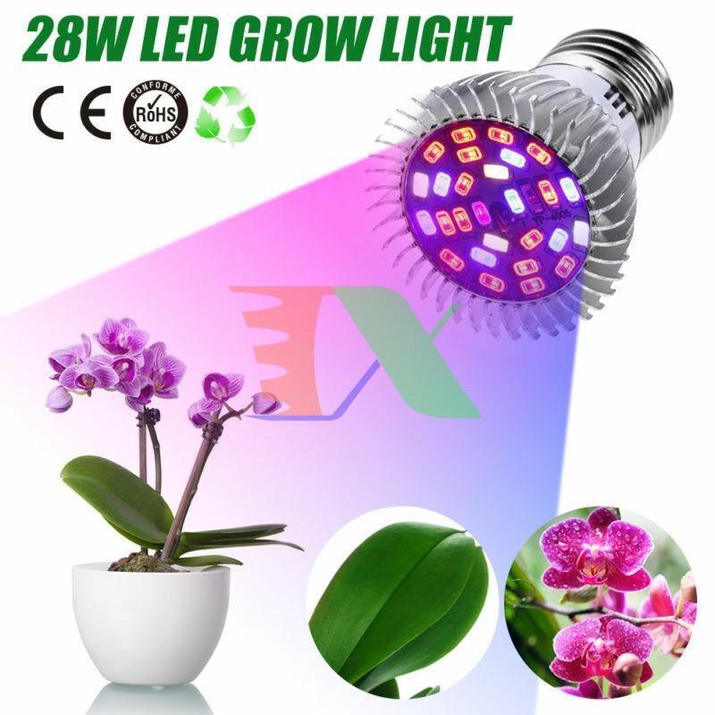 ĐÈN LED TRỒNG CÂY, TRỒNG RAU TRONG NHÀ 28W - LOẠI TỐT