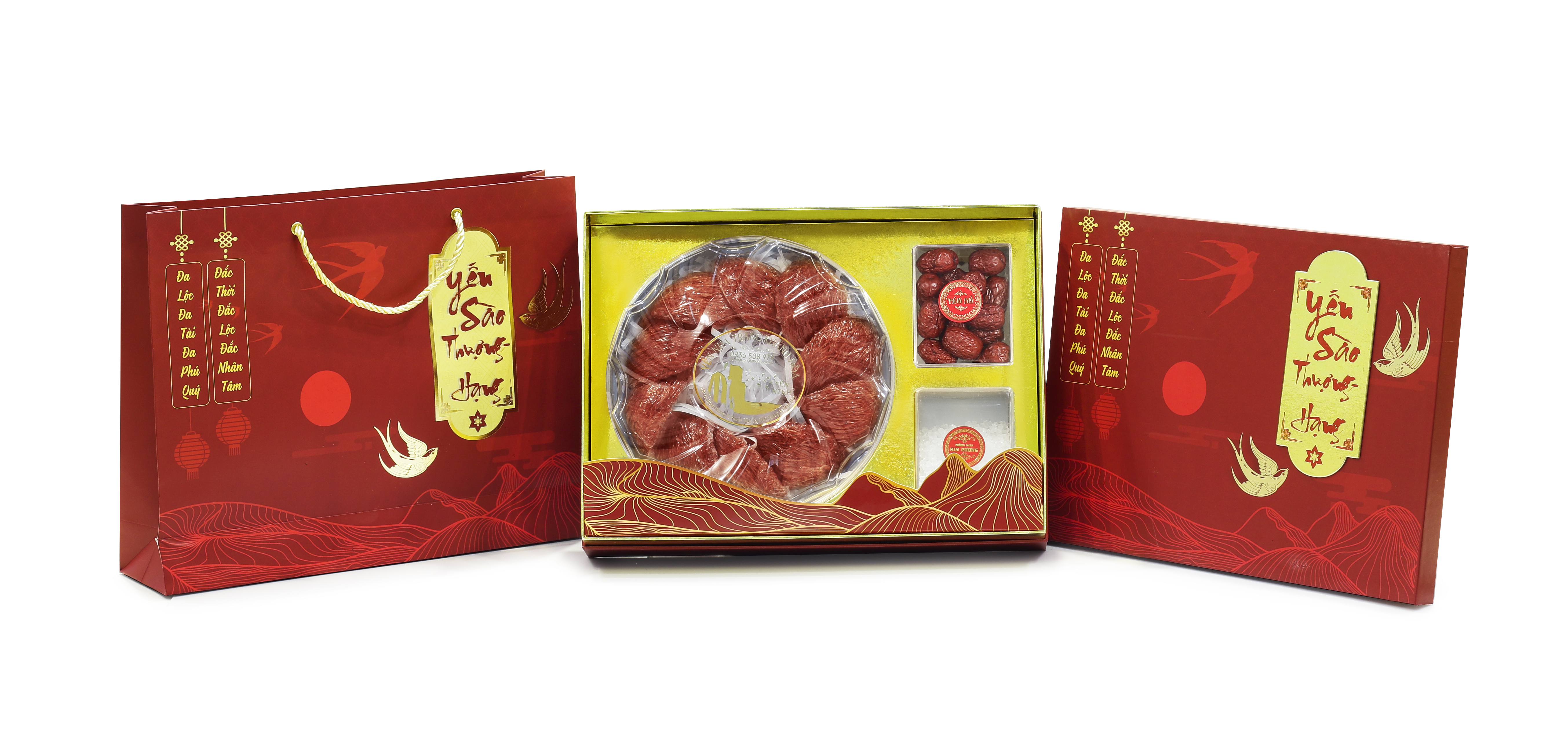 Hộp Quà Tổ Yến Sào Yến Huyết Rút Lông 100g Yến Nha Trang Khánh Hòa