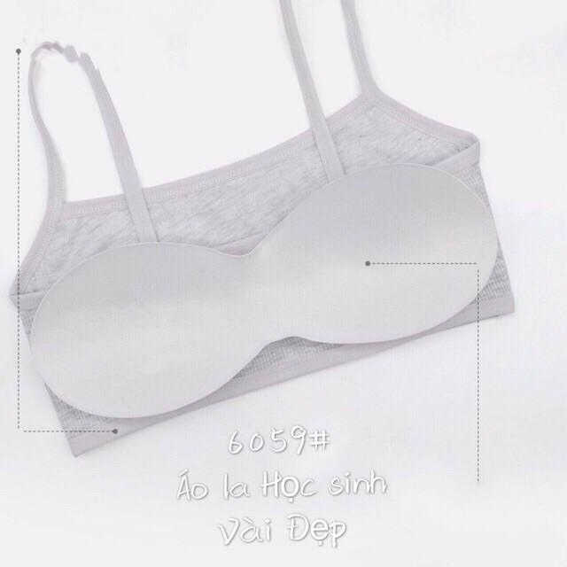 Áó 2 dây, áo Bra học sinh Freeship 50k Bra áo học sinh gân tăm loại đẹp