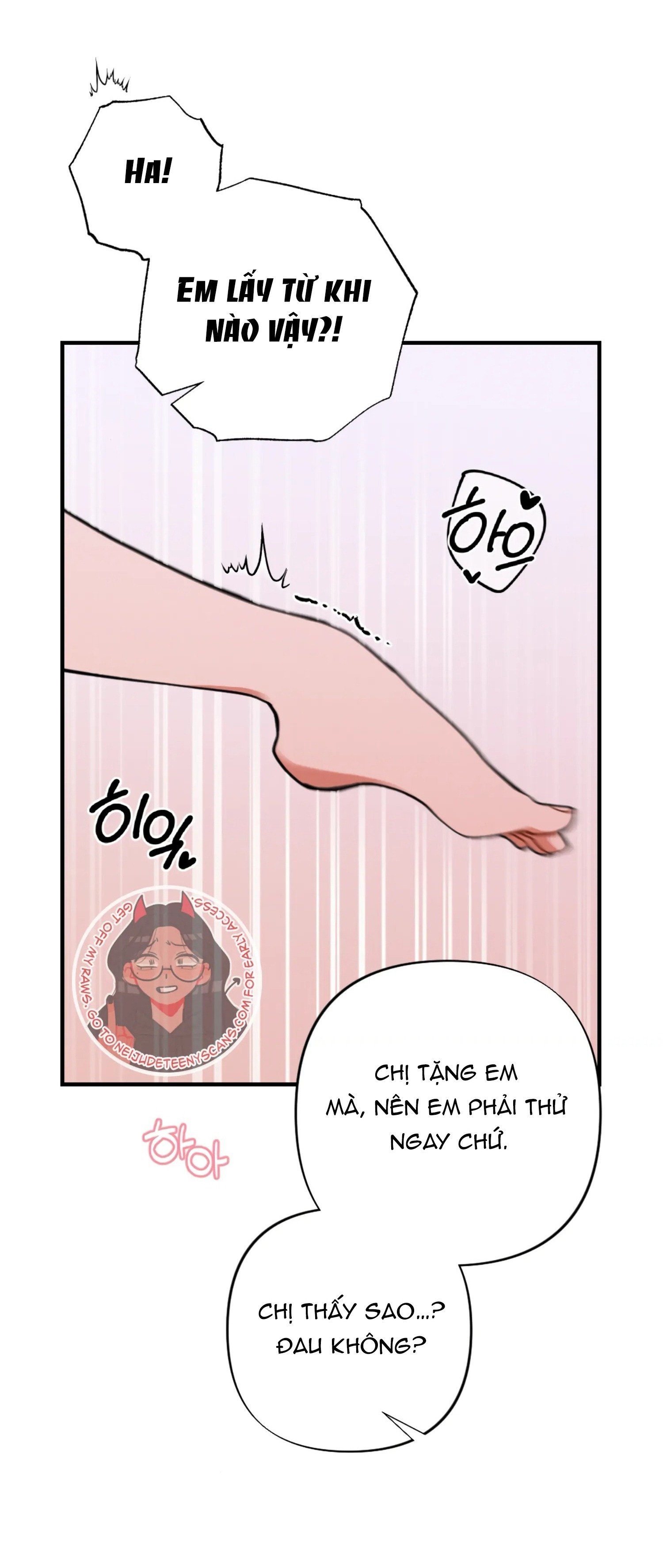 [18+] bạn của em trai không thể to như vậy! chapter 12.2 26