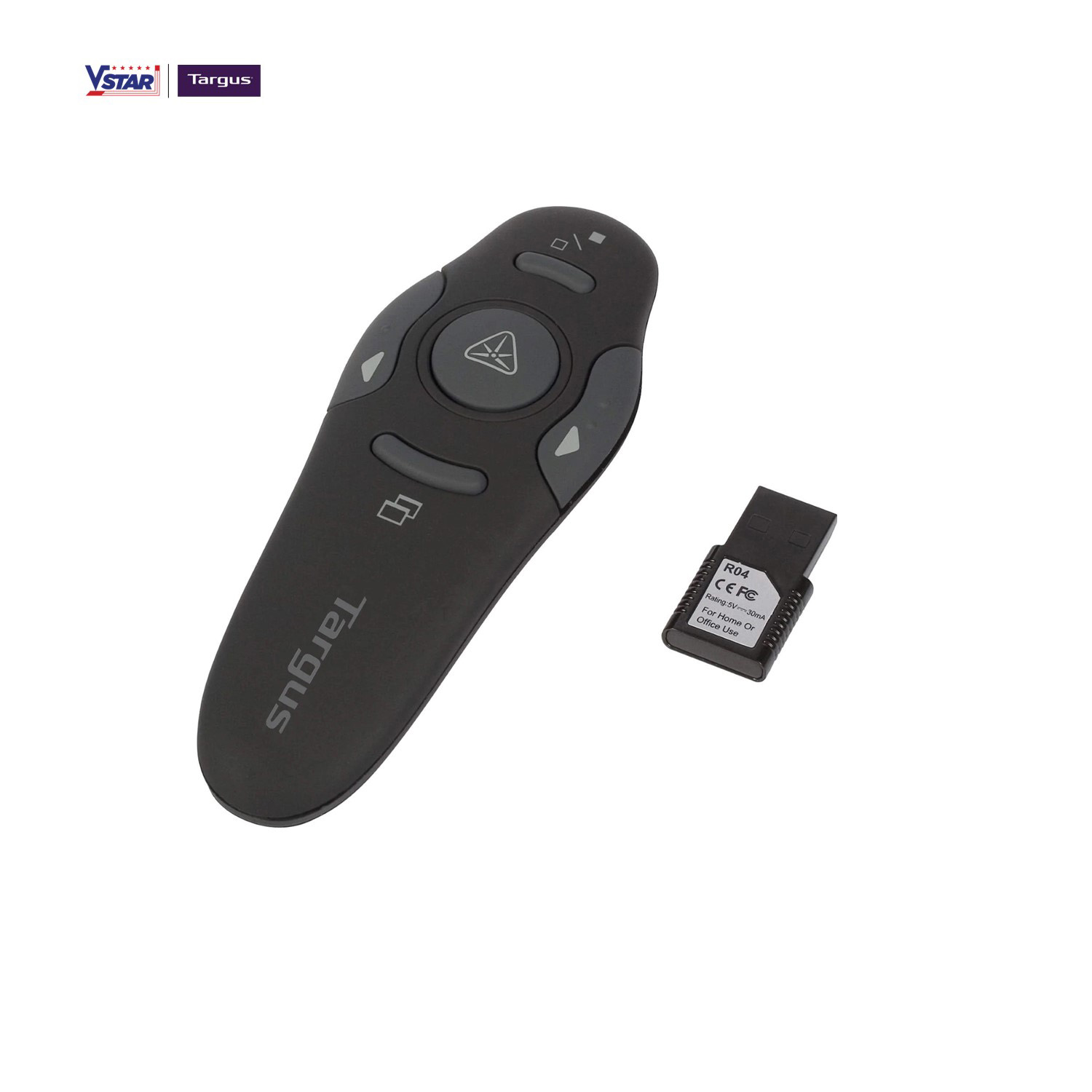 Bút trình chiếu Targus P16 Wireless Presenter with Laser Pointer - Hàng Chính Hãng