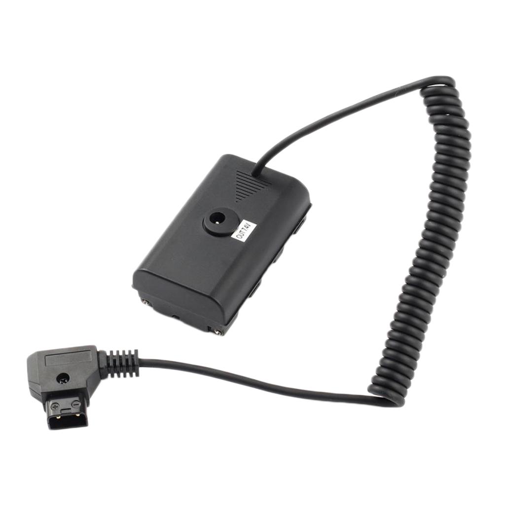D-Tap To NP-F550 Dummy Battery Power Cable/Adapter For NP F550 F570
