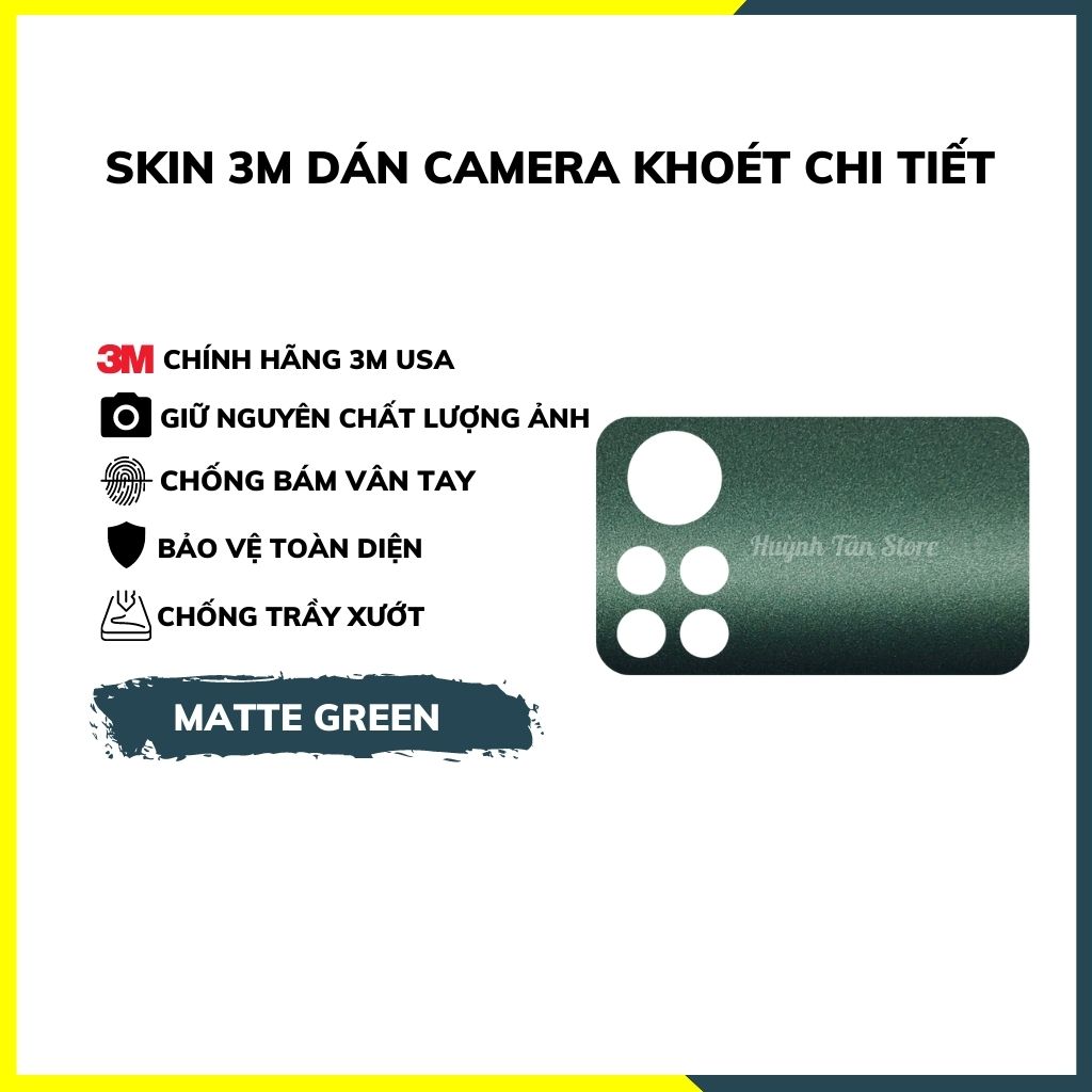 Dán skin camera cho poco x4 pro khoét lỗ chi tiết giữ guyên chất lượng ảnh chụp