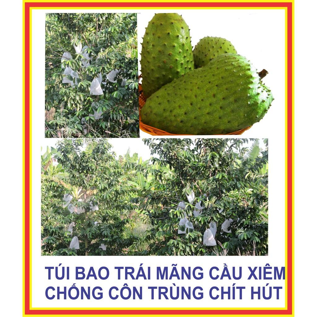 Bộ 200 Túi Bao Mãng Cầu, Bưởi dạng lưới