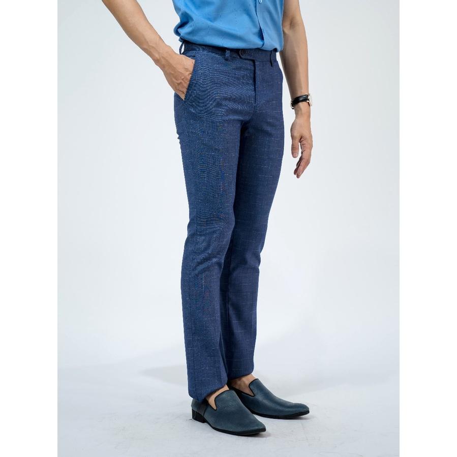 OWEN - () Quần âu nam công sở dáng SLIMFIT mã QS23442 màu xanh caro