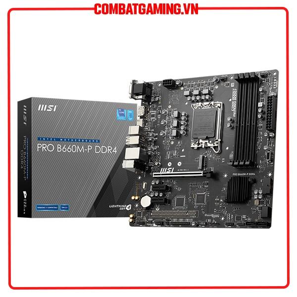 Bo Mạch Chủ Mainboard MSI Pro B660M-P DDR4 - Hàng Chính Hãng