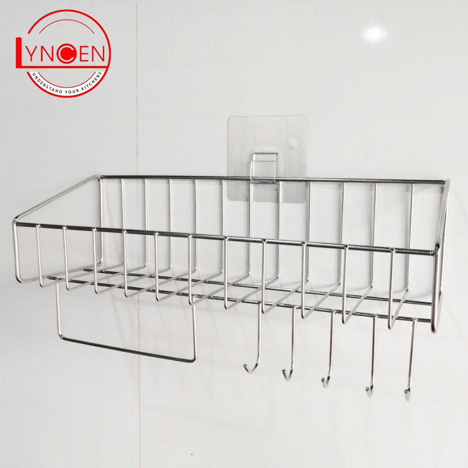 Kệ để đồ đa năng dính tường Inox 304 hàng Việt Nam xuất Nhật