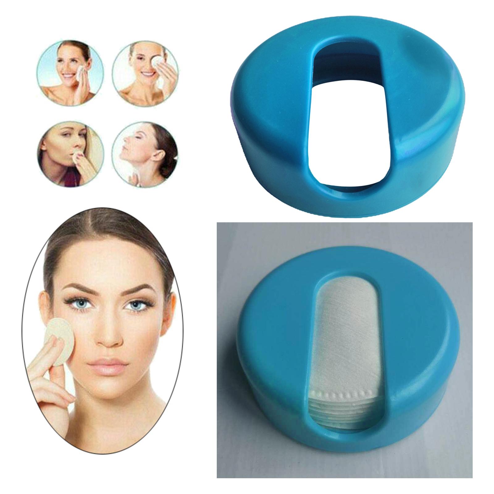 Cosmetic Makeup Cotton Pads Case Holder Storage Box Container