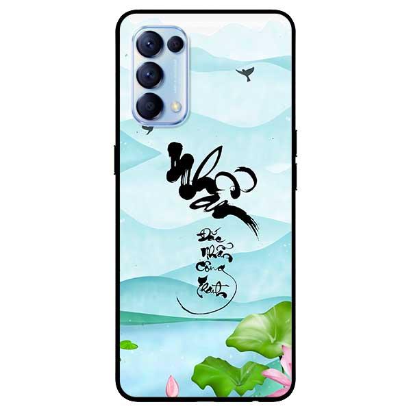 Ốp lưng dành cho Oppo Reno 5 / 5 Pro - Thư Pháp Nhẫn