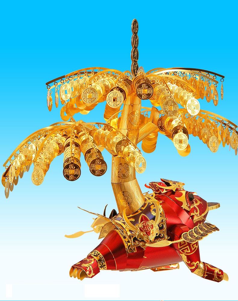 Mô Hình Kim Loại 3D Tự Lắp: Cóc Thiềm Thừ - Mô Hình Giải Trí - Xả Stress, Mô Hình Sưu Tầm, Mô Hình Trang Trí, Quà Tặng Mô Hình