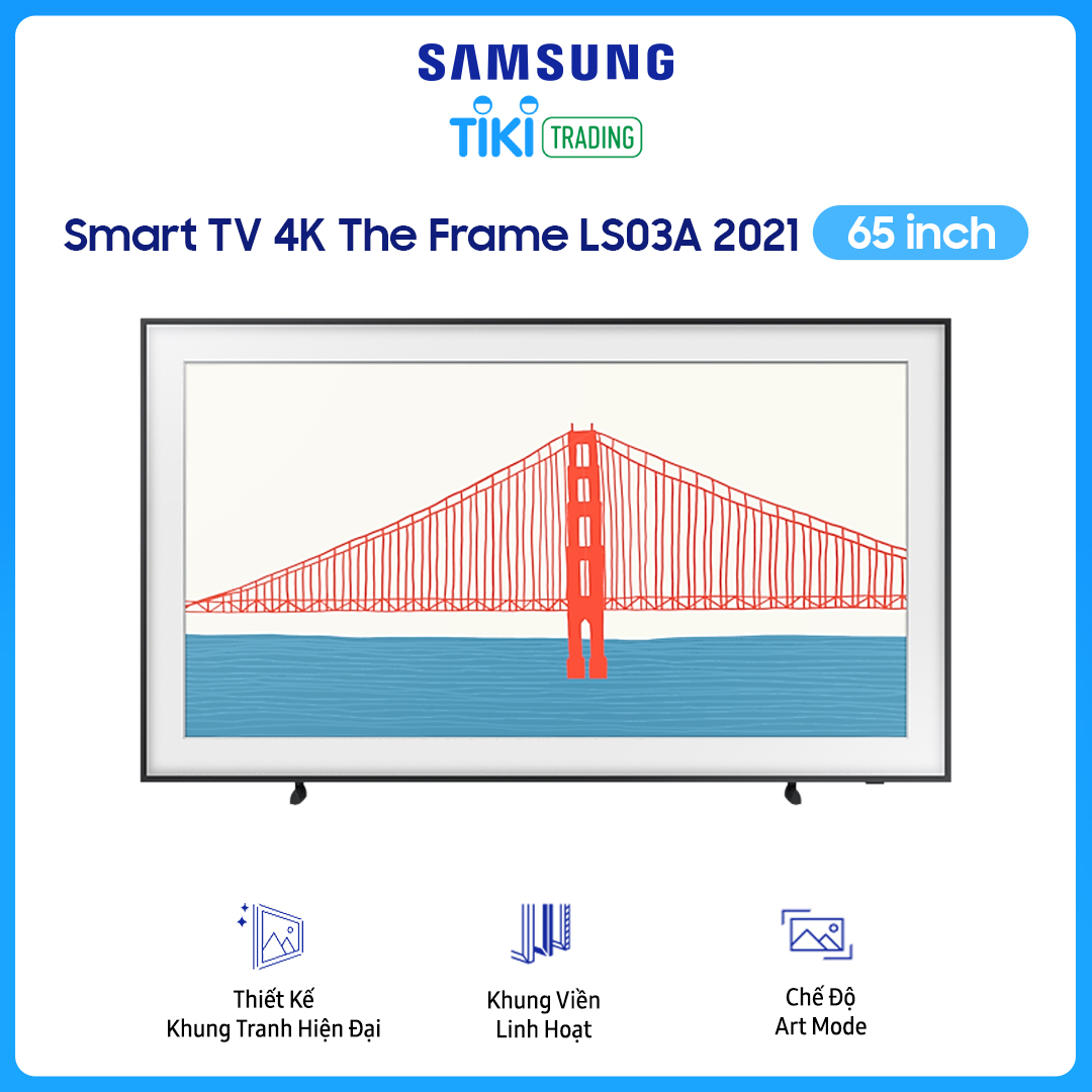 Smart Tivi Qled The Frame Samsung 4K 65 inch QA65LS03A