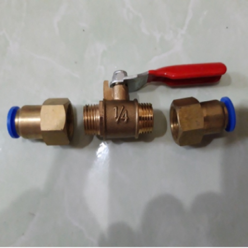 Van khóa ống phun sương 8mm