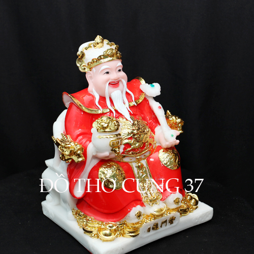 THẦN TÀI THỔ ĐỊA PHÚ QUÝ MÀU ĐỎ