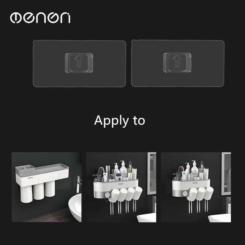 Miếng Dán Tường Dự Phòng Cho Kệ Nhà Tắm Oenon - Miếng Dán Đôi 2Psc