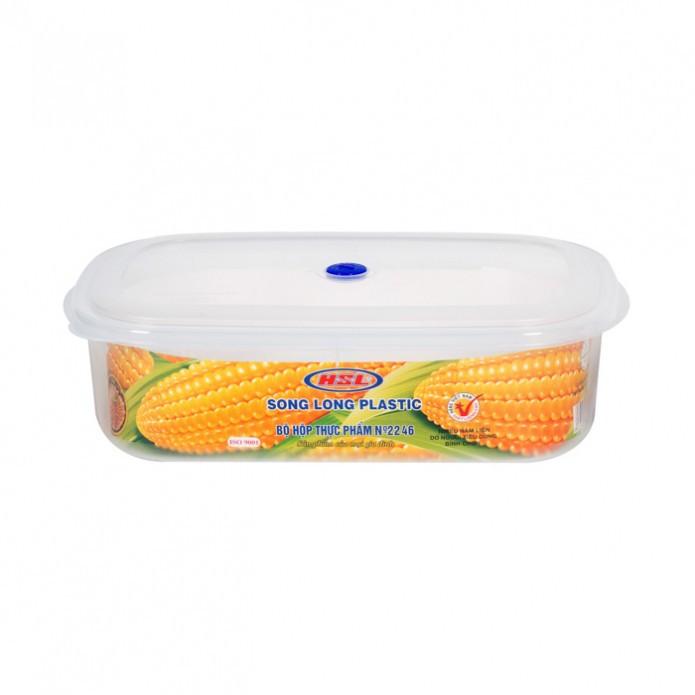 Bộ 3 Hộp Nhựa Đựng Thực Phẩm Song Long Plastic