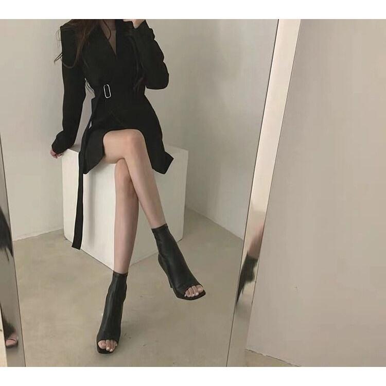 Áo Khoác Vest Dáng Dài Phong Cách Hàn Quốc Thời Trang Cho Nữ Zzd1529