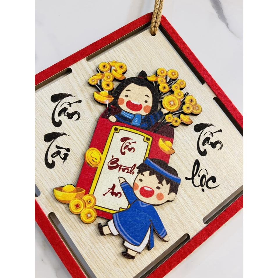 BẢNG GỖ TRANG TRÍ TẾT, TREO CỬA, TREO TƯỜNG, DECOR TRANG TRÍ
