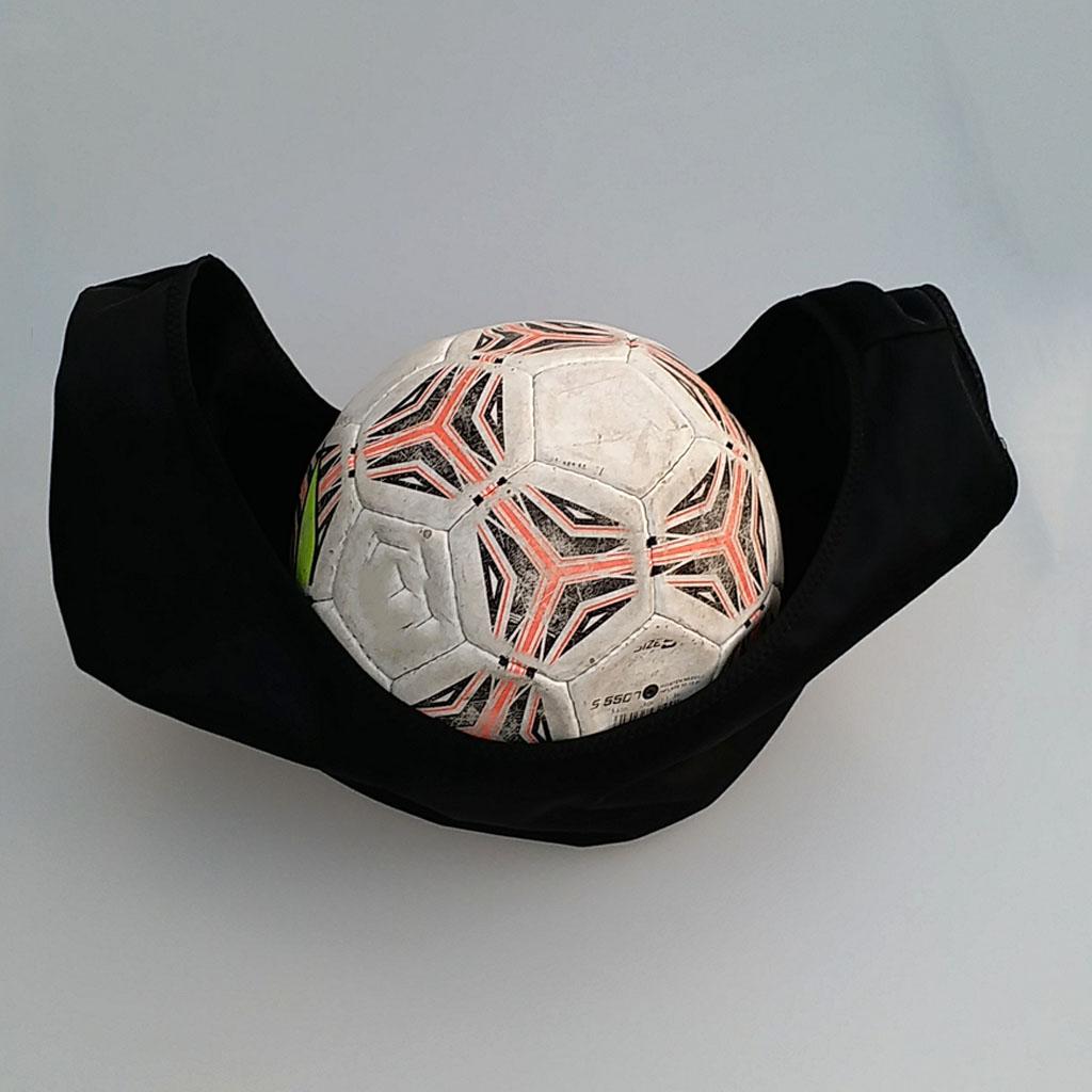 Bowling Ball Microfiber Deluxe Black See Saw Cleaner Towel Carrier