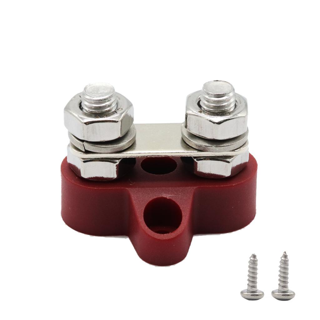 2X Bar Terminal Block - M8 Power Distribution Block for Truck