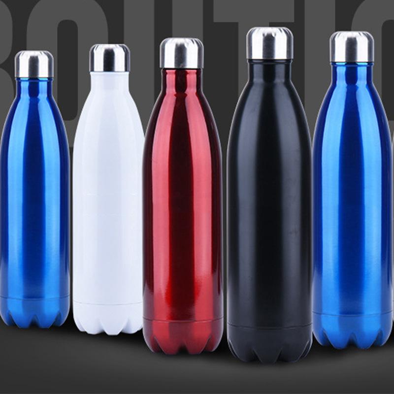 500ML/750Ml/1L Kid Bình Nước Dễ Thương Thép Không Gỉ 304 Thể Thao Bình Chân Không Bình Chai Coke bình Giữ Nhiệt Tumbler Ly Số Lượng Lớn