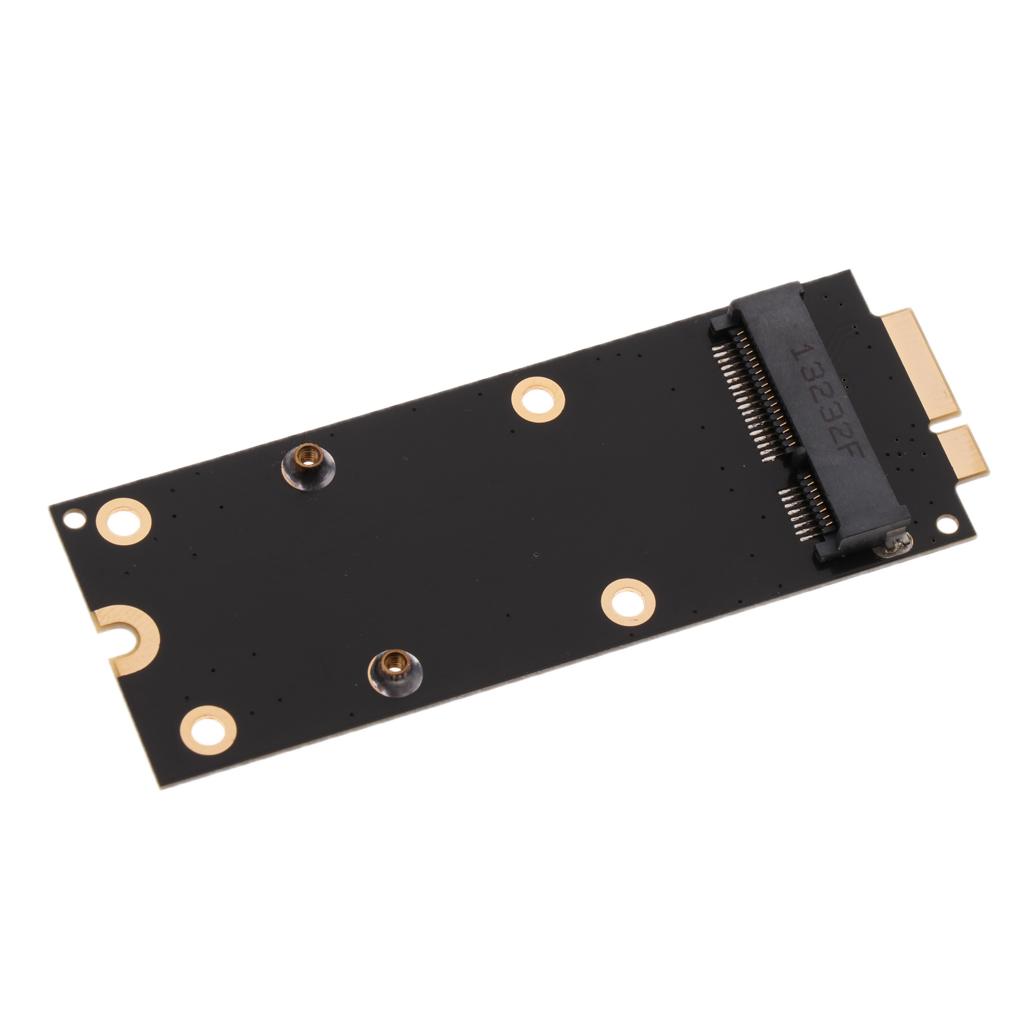 MSATA SSD to 17+7pin SSD Convertor Connector Adapter Card for 2012 MacBook