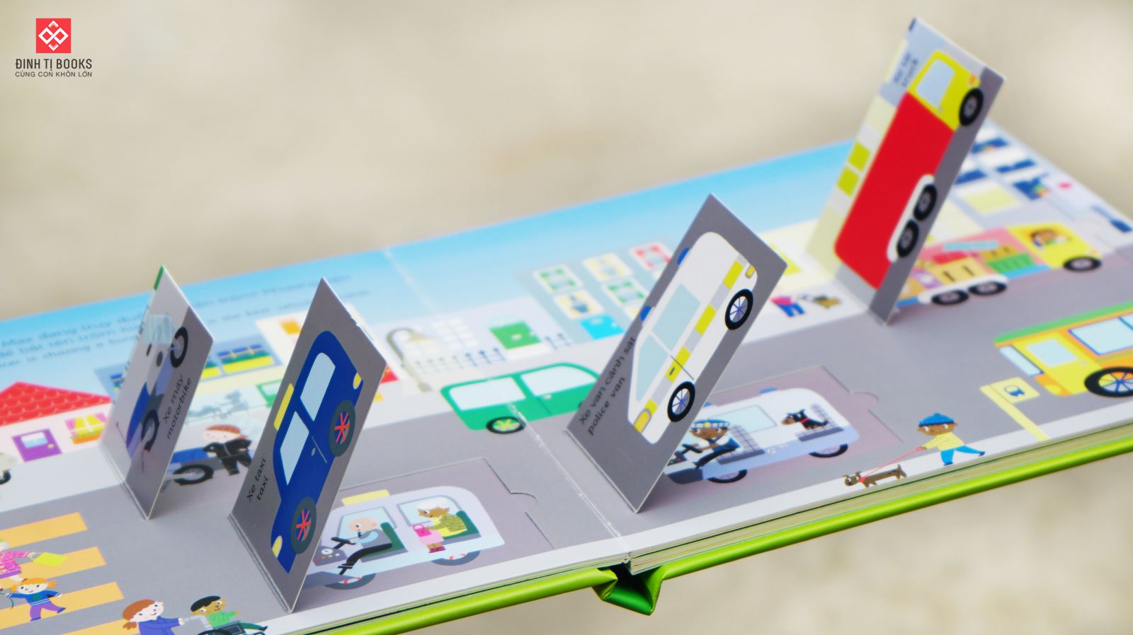 Sách Tương Tác Lật Mở Khám Phá - Lift The Flap – Đinh Tị