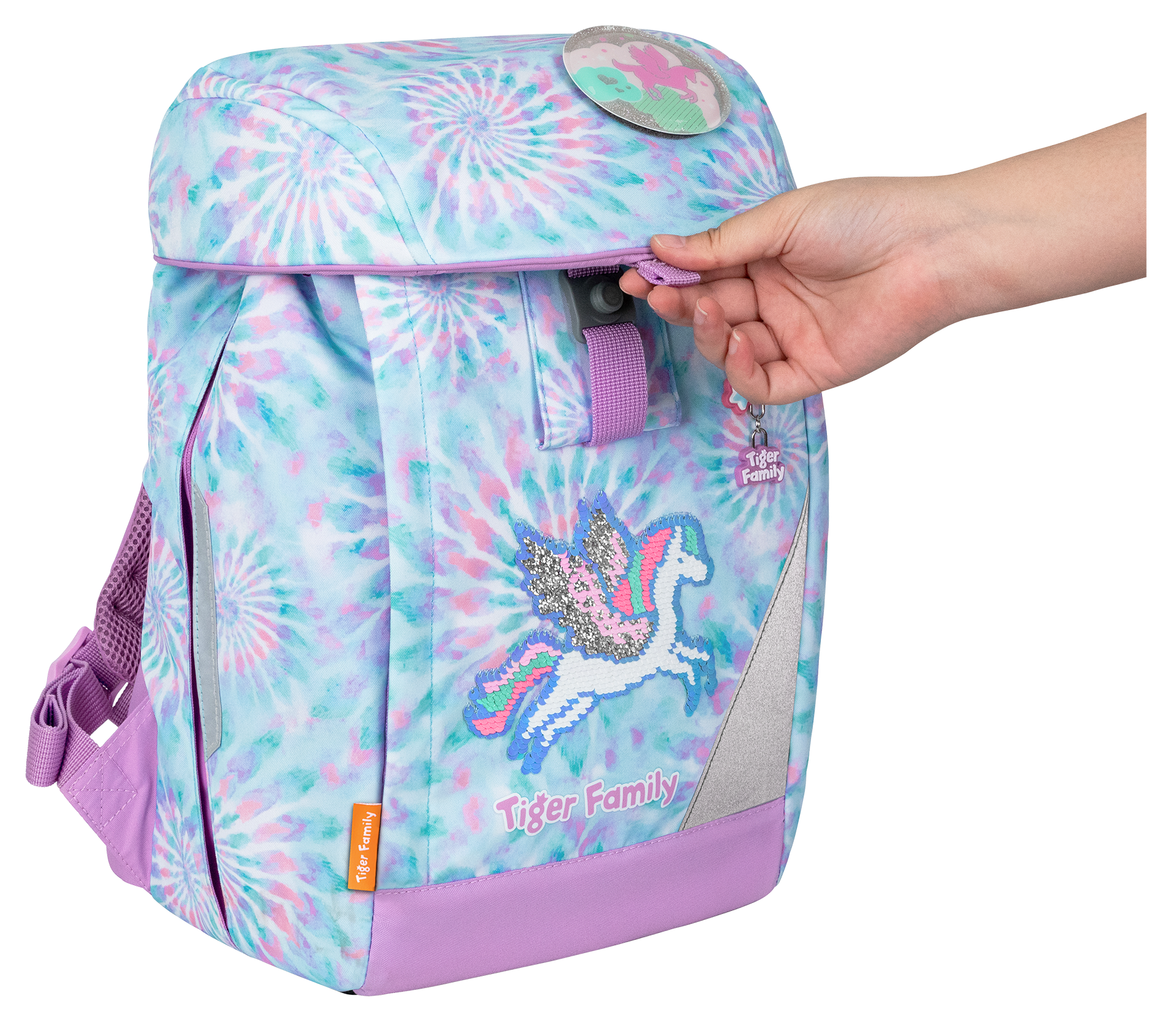 Ba Lô Chống Gù Eggie Schoolbag - Dream On - Sequins - Tiger Family TGEG-013A