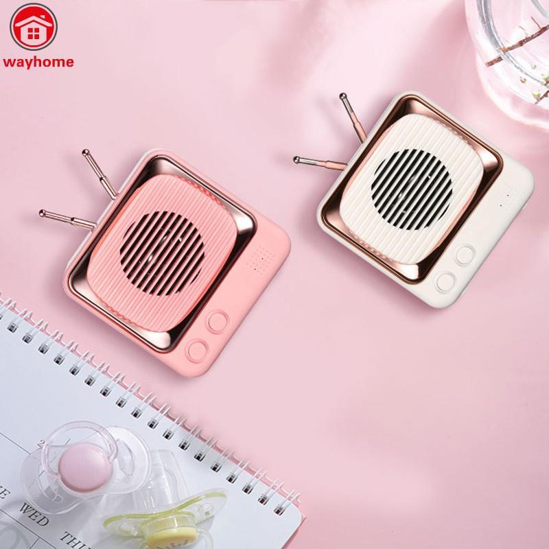 Loa Bluetooth Không Dây Hình Tv Cổ Điển