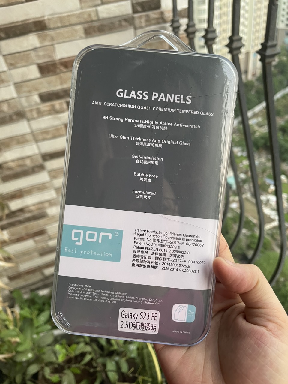 Bộ 2 Kính cường lực GOR cho Samsung Galaxy S23 FE trong suốt 2.5D  Hàng nhập khẩu
