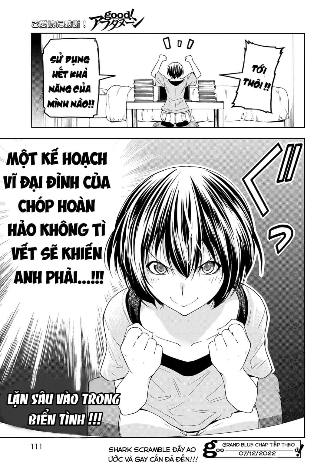 cô gái thích lặn - grand blue chapter 80 49