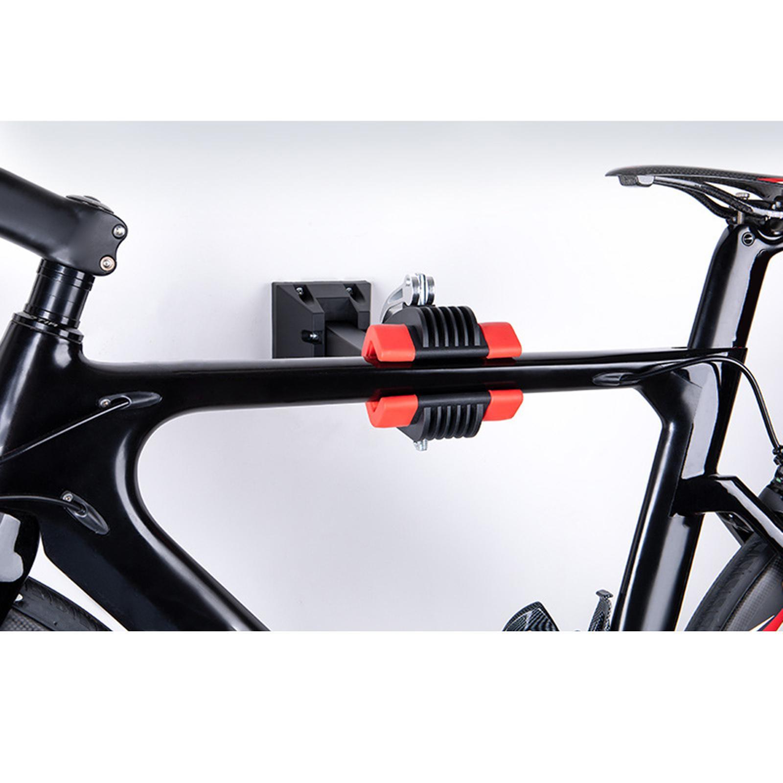 Bike Wall Mount Clamp Storage Garage Holder Hanger Steel Rack