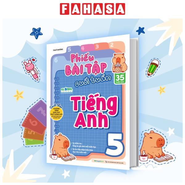 Sách - Phiếu Bài Tập Cuối Tuần Tiếng Anh 5