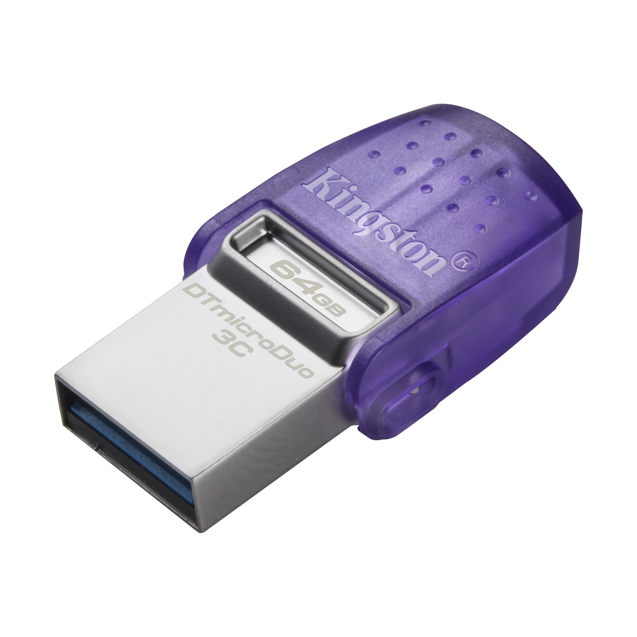 USB Kingston DataTraveler MicroDuo 3C 64GB - DTDUO3CG3/64GB - Hàng Chính Hãng