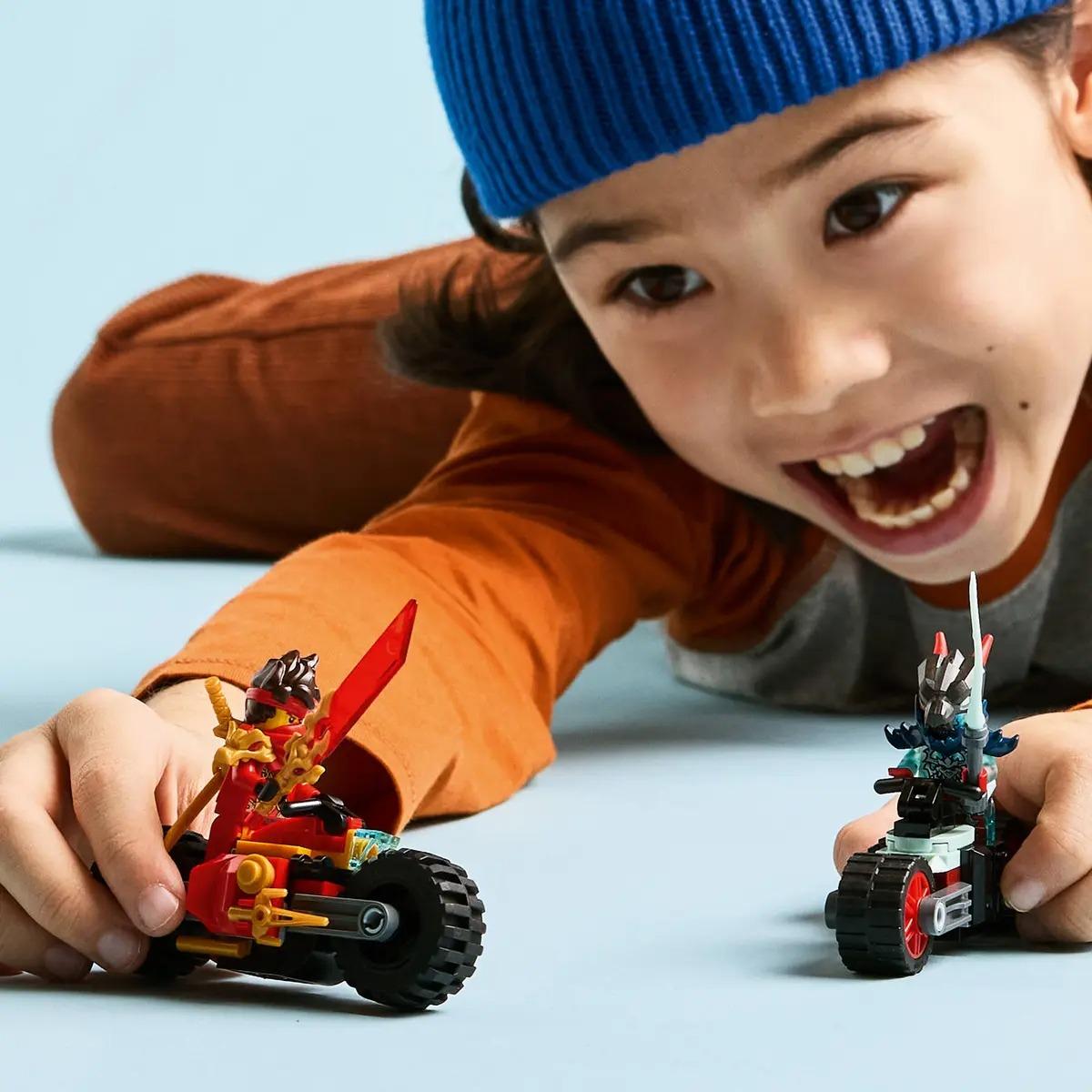 Đồ Chơi Lắp Ráp Bộ Đôi Xe Đua Tốc Độ Của Kai - Lego Ninjago 71838 (79 Mảnh Ghép)